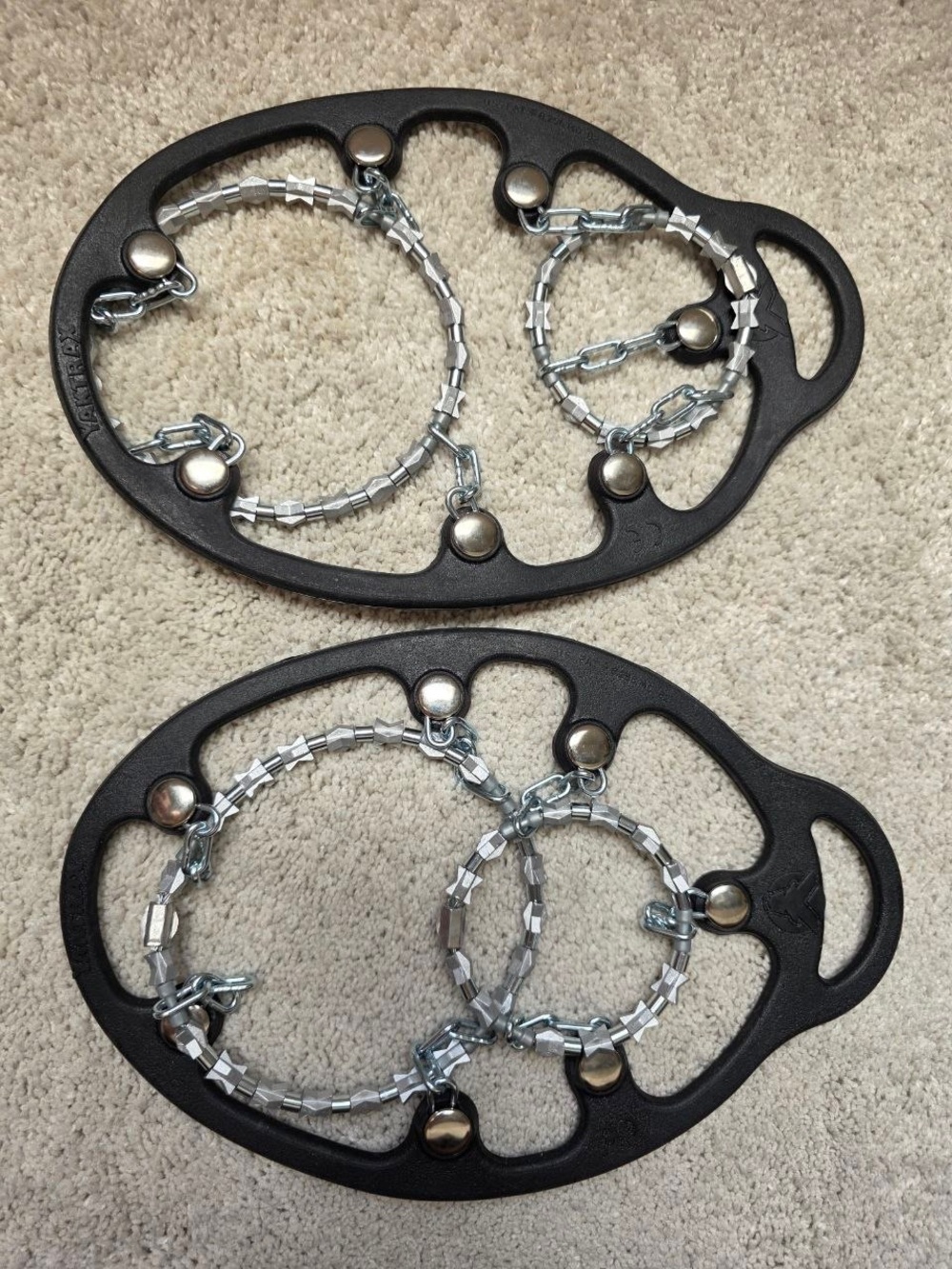 Yaktrax Diamond Grip 08532 Ice Snow Traction Cleats Large L Men 9.5-12.5